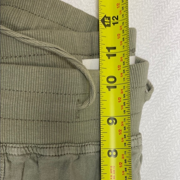 C&C California Joggers Linen Pockets Khaki Olive Green Size Small - Picture 12 of 12
